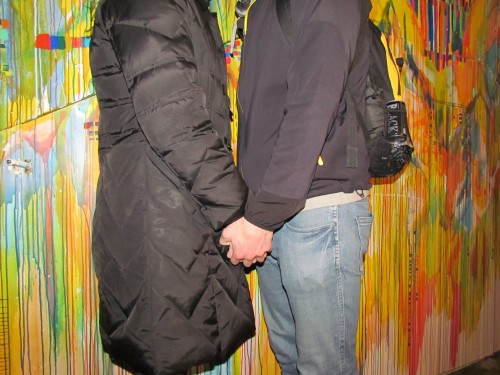Ryan and tammy painted wall