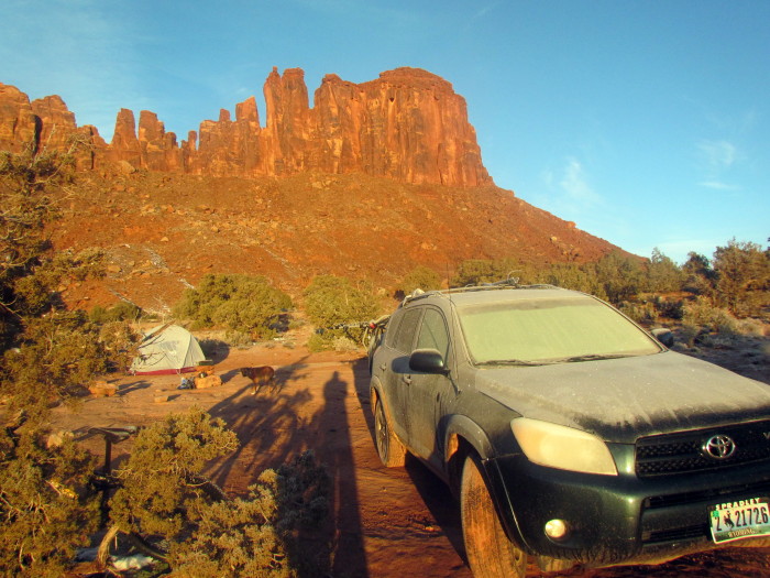 The Bridger Jacks on a frosty morning